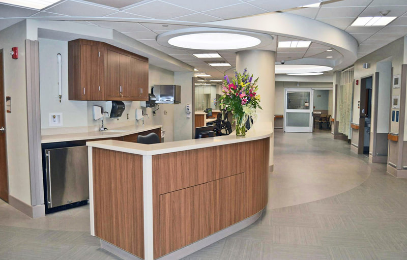 Kenmore Mercy Hospital renovations done by Picone Construction